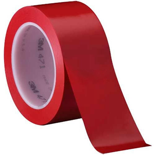 Vinyl Red Tape 2` x 60 yards per roll